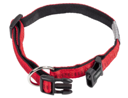 Nobby Ошейник для собак Soft Grip M-L 2,5×40‑55 см красный