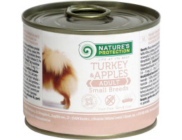Nature\'s Protection Консерва для собак Small breed Индейка и Яблоко 200 г