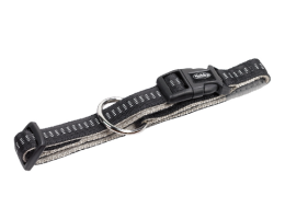 Nobby Нашийник для собак Soft Grip M-L 2,5х40-55 см чорний