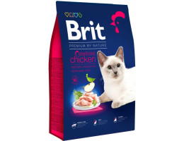 Brit Premium Nature Sterilized Сухий корм для котів Курка 10 кг