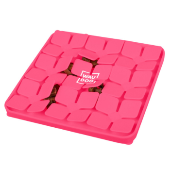 Waudog Silicone Коврик для собак для поиска корма 25х25х1,7 см розовый