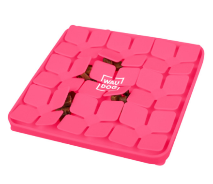 Waudog Silicone Коврик для собак для поиска корма 25х25х1,7 см розовый