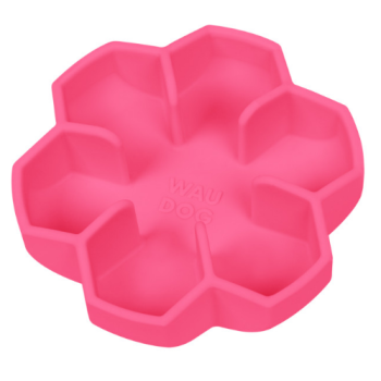Waudog Silicone Миска для медленного кормления 750 мл розовая