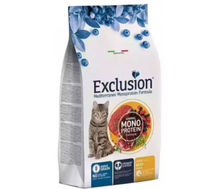 Exclusion Сухий корм для котів Яловичина 1,5 кг
