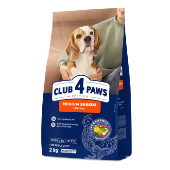 C4P Premium Medium Breed Сухой корм для собак Курица 2 кг