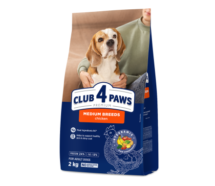 C4P Premium Medium Breed Сухой корм для собак Курица 2 кг