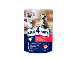 C4P Premium Puppy All Breed Влажный корм для щенков Индейка в соусе 100 г