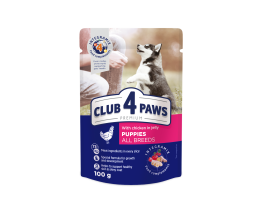 C4P Premium Puppy All Breed Вологий корм для цуценят Курка в желе 100 г