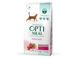 Optimeal Сухой корм для котов Телятина 1,5 кг