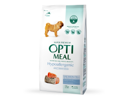 Optimeal Medium Breed Hypoallergenic Сухий корм для собак Лосось 4 кг