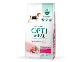 Optimeal Medium Breed Сухий корм для собак Iндичка 1,5 кг