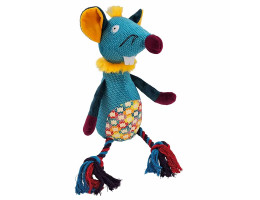 Nobby toy for dogs mouse with rope plush 41 cm