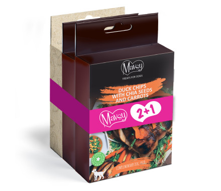 Mavsy Ласощі для собак №18 Freeze dried+ Refined jerky 2+1