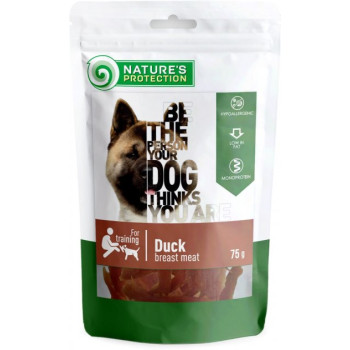 Nature\'s Protection Лакомства для собак Кусочки Утка 75 г