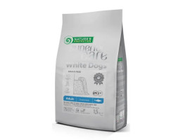 Nature\'s Protection Сухой корм для собак White Dogs Small and Mini Breeds Сельдь 1,5 кг
