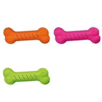 Trixie toy for dog bone with a squeak 11 cm