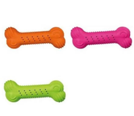 Trixie toy for dog bone with a squeak 11 cm