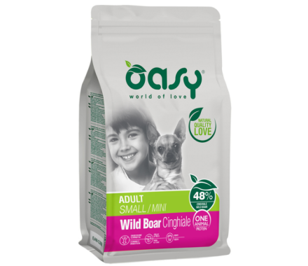 Oasy Сухий корм для собак Oap Small/Mini Breed Дикий кабан 800 г