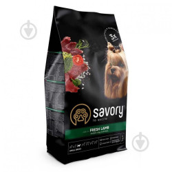 Savory Small Breed Сухой корм для собак Ягнёнок 3 кг