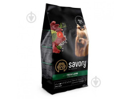Savory Small Breed Сухой корм для собак Ягнёнок 3 кг
