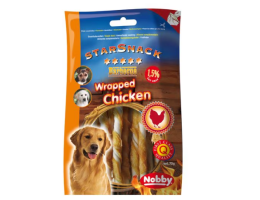 Nobby StarSnack Лакомства для собак Wrapped Chicken 70 г
