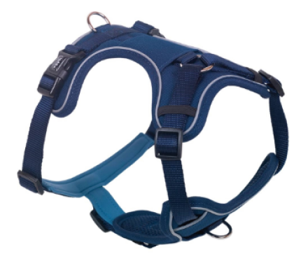 Nobby Шлейка для собак Harness Mailo S 1,5х23-35х45-55 см синяя