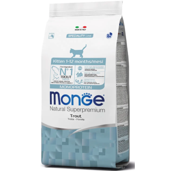 Monge Сухой корм для котят Форель 1,5 кг