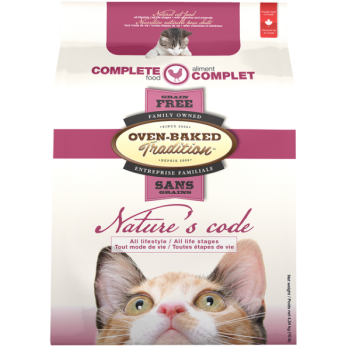 Oven-Baked Tradition Nature\'s Code Сухой корм для котов беззерновой Курица 350 г