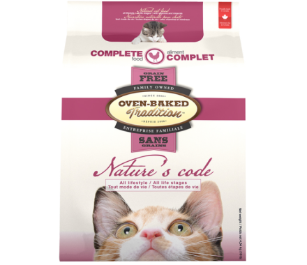 Oven-Baked Tradition Nature\'s Code Сухой корм для котов беззерновой Курица 350 г
