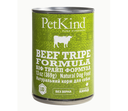 PetKind Консерва для собак Говядина и рубец 369 г