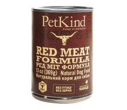 PetKind Консерва для собак Говяжий рубец и ягнёнок 369 г