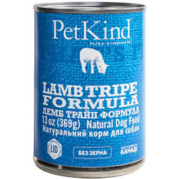 PetKind Консерва для собак Ягнёнок и индейка 369 г