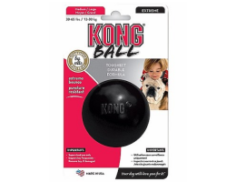 Kong Extreme Ball Іграшка для собак для ласощів M/L 7,6 см чорний