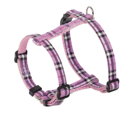Nobby Шлея для собак Tartan 1х20-35 см фиолетовая