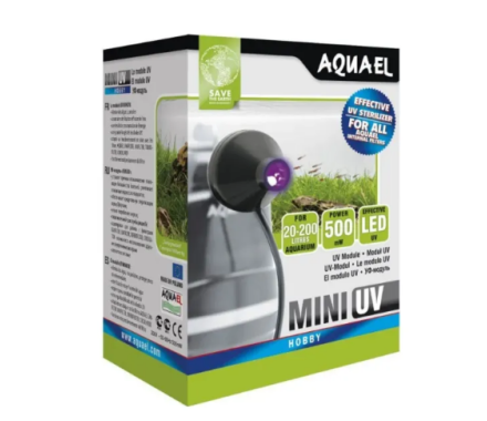 Aquael Стерилизатор Mini UV до FAN/UNIFILTER/TURBO FILTER/PAT-MINI