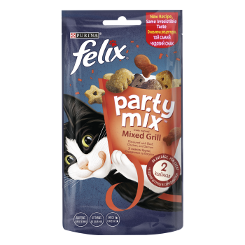 Felix Лакомства для котов Party Mix Mixed Grill 60 г