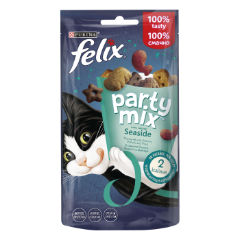 Felix Лакомства для котов Party Mix Ocean Mix 60 г
