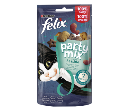Felix Лакомства для котов Party Mix Ocean Mix 60 г