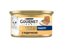 Gourmet Gold Консерва для котов Паштет Индейка 85 г