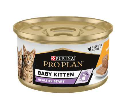 Pro Plan Baby Kitten Консерва для котят Курица паштет 85 г