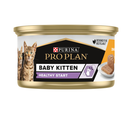 Pro Plan Baby Kitten Консерва для котят Курица паштет 85 г