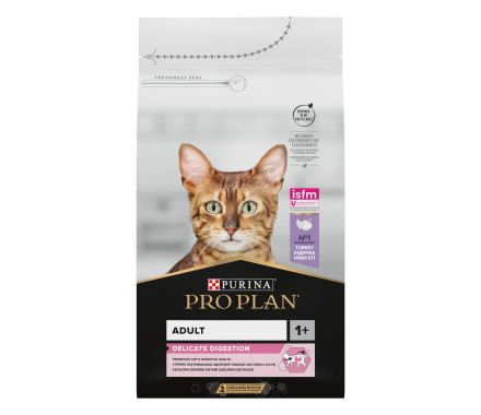 Pro Plan Delicate Сухой корм для котов Индейка 1,5 кг