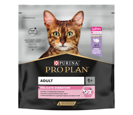 Pro Plan Delicate Сухой корм для котов Индейка 400 г
