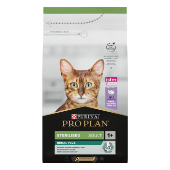 Pro Plan Sterilized Сухой корм для котов Индейка 1,5 кг
