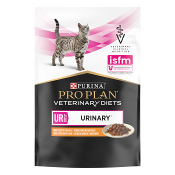 Pro Plan VD UR Urinary Лечебный влажный корм для котов Курица 85 г