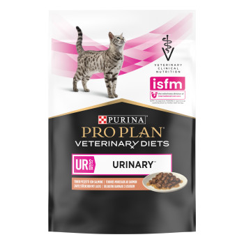Pro Plan VD UR Urinary Лечебный влажный корм для котов Лосось 85 г