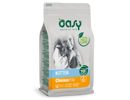 Oasy Сухий корм для кошенят Lifestage Курка 1,5 кг