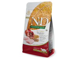 Farmina N&D Low Grain Adult Neutered Сухой корм для котов Курица с гранатом 1,5 кг