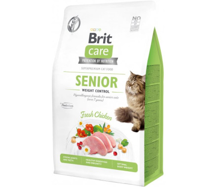 Brit Care Weight Control Сухий корм для котів Курка 400 г