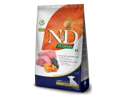 Farmina N&D Grain Free Puppy Mini Сухий корм для цуценят Гарбуз Ягня та чорниця 2,5 кг